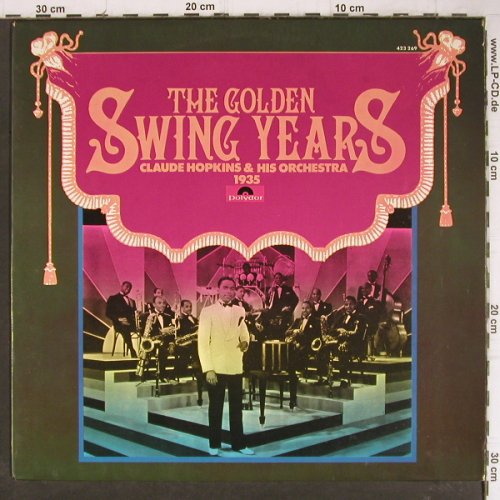 Hopkins,Claude & his Orchestra: The Golden Swing Years, 1935, Polydor (423 269), D, 1968 Typ: LP Best.-Nr.: Y8773 Preis: 7,50 Euro