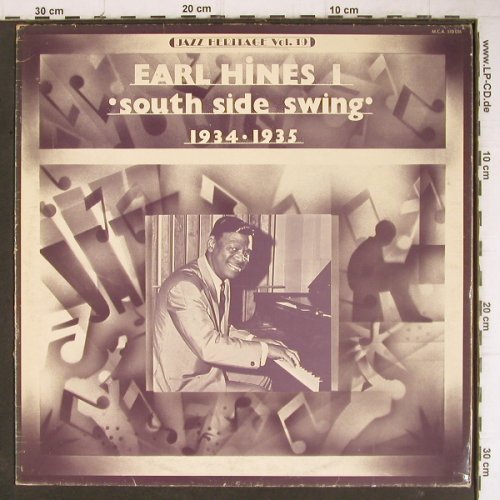 Hines,Earl: South Side Swing,1934-1935, m-/vg+, MCA (510.036), F,Ri Typ: LP Best.-Nr.: Y8775 Preis: 6,00 Euro