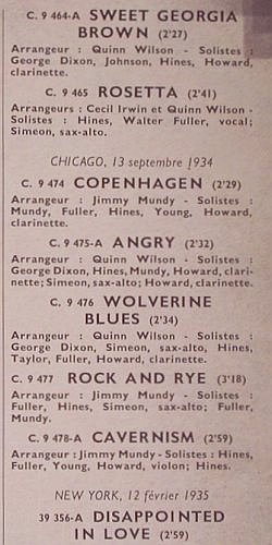 Hines,Earl: South Side Swing,1934-1935, m-/vg+, MCA (510.036), F,Ri Typ: LP Best.-Nr.: Y8775 Preis: 6,00 Euro
