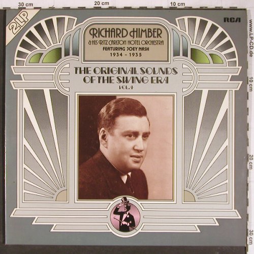 Himber,Richard & h.Ritz CarltonH.O.: The Original Sound o.t.Swing Era 4, RCA,Musterpl.1+2oneSided (26.28132 DP), D,m-/vg+, 1976 Typ: 2LP Best.-Nr.: Y8777 Preis: 12,50 Euro