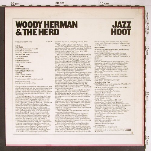 Herman,Woody  & the Herd: Jazz Hoot, m-/vg+, Columbia/CBS (C 32530), US, 1974 Typ: LP Best.-Nr.: Y8783 Preis: 9,00 Euro
