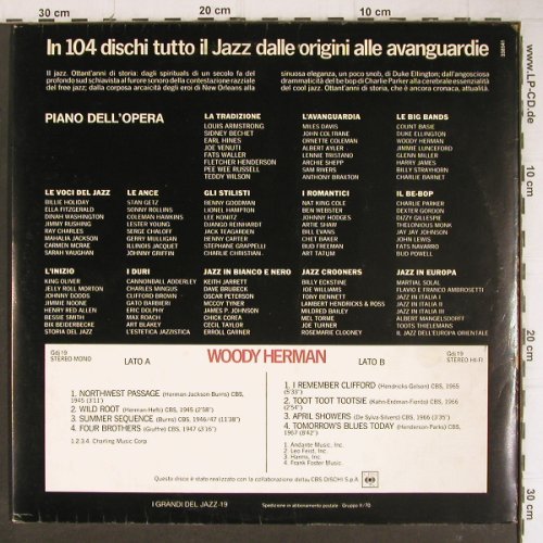 Herman,Woody: I Grandi Del Jazz, Foc, Fabbri Editori (GDJ 19), I Typ: LP Best.-Nr.: Y8787 Preis: 7,50 Euro