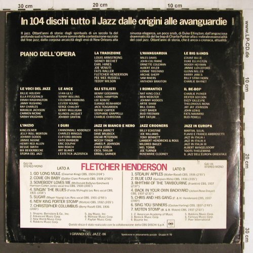 Henderson,Fletcher: I Grandi del Jazz, Foc, m-/vg-, Fabbri Editori (GDJ 06), I Typ: LP Best.-Nr.: Y8797 Preis: 6,00 Euro