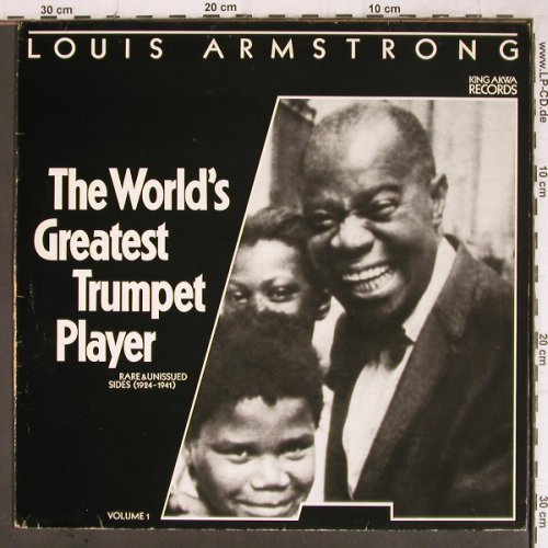 Armstrong,Louis: The World's Greatest TrumpetPlayer1, King Akwa Record (00851), D, m-/vg+, 1985 Typ: LP Best.-Nr.: Y8849 Preis: 7,50 Euro