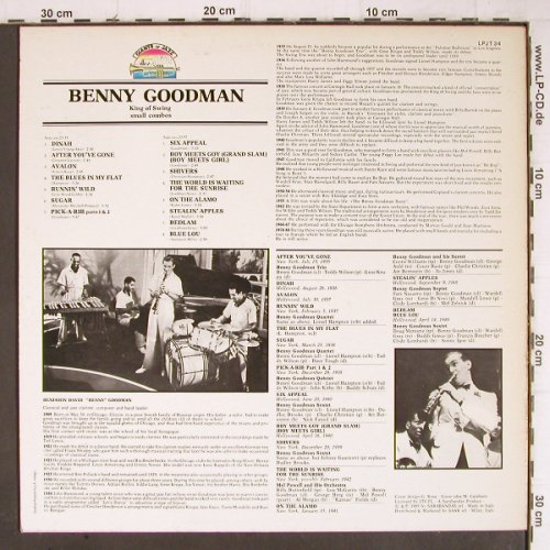 Goodman,Benny: King of Swing - Small Combos, Giants Of Jazz (LPJT 34), I, m-/vg+, 1985 Typ: LP Best.-Nr.: Y8852 Preis: 7,50 Euro