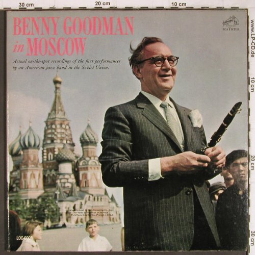 Goodman,Benny: In Moskau, Foc, RCA Victor (LOC-6008), US, 1962 Typ: 2LP Best.-Nr.: Y8855 Preis: 17,50 Euro