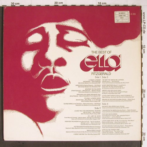 Fitzgerald,Ella: The Best Of, Foc, Coral (82.023-2), D,Ri, 1973 Typ: 2LP Best.-Nr.: Y8860 Preis: 12,50 Euro