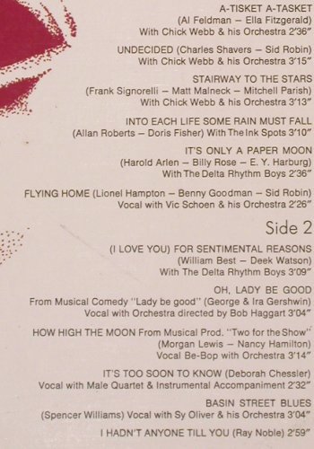 Fitzgerald,Ella: The Best Of, Foc, Coral (82.023-2), D,Ri, 1973 Typ: 2LP Best.-Nr.: Y8860 Preis: 12,50 Euro