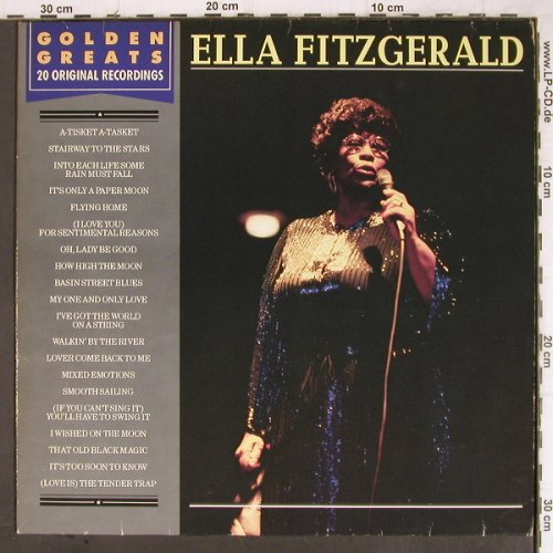 Fitzgerald,Ella: Golden Greats,20 Orig. Recordings, MCA (252 703-1), D, 1985 Typ: LP Best.-Nr.: Y8863 Preis: 7,50 Euro