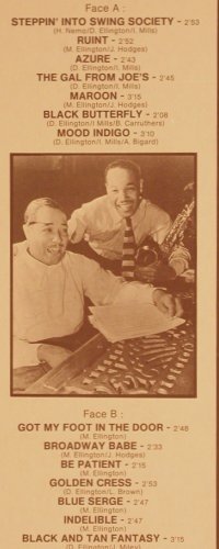 Ellington,Mercer  and his Orchestra: Black and Tan Fantasy (1958-59), MCA (MCA 510.124), F, m-/VG-, 1973 Typ: LP Best.-Nr.: Y8864 Preis: 6,00 Euro