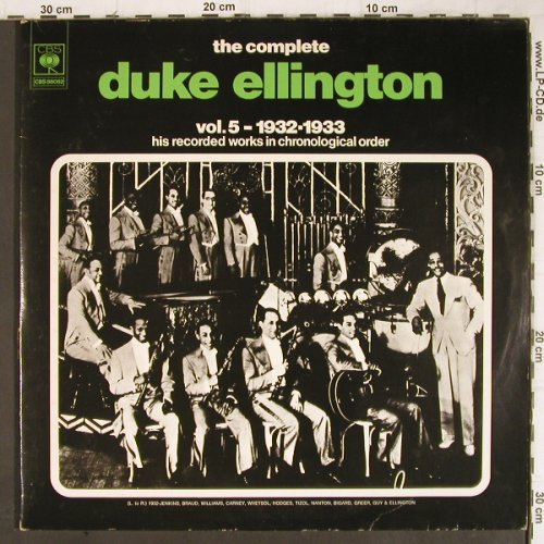 Ellington,Duke: The Complete Vol. 5, 1932-33, Foc, CBS (CBS 88082), F, 1974 Typ: 2LP Best.-Nr.: Y8867 Preis: 9,00 Euro
