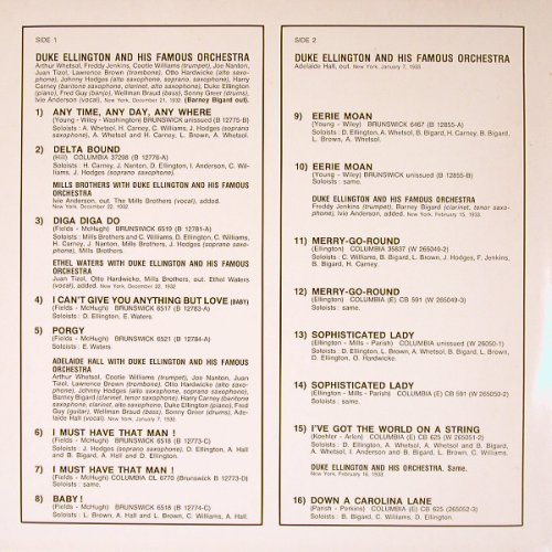 Ellington,Duke: The Complete Vol. 5, 1932-33, Foc, CBS (CBS 88082), F, 1974 Typ: 2LP Best.-Nr.: Y8867 Preis: 9,00 Euro