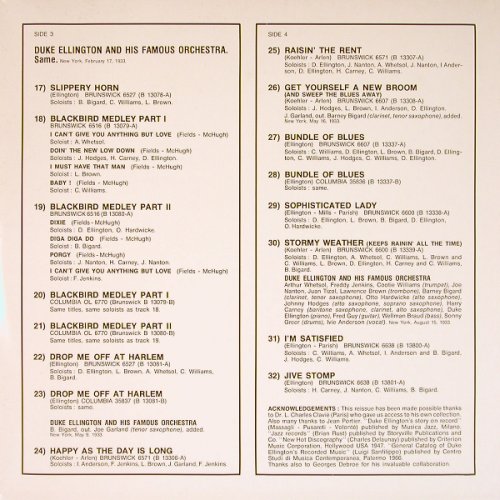 Ellington,Duke: The Complete Vol. 5, 1932-33, Foc, CBS (CBS 88082), F, 1974 Typ: 2LP Best.-Nr.: Y8867 Preis: 9,00 Euro