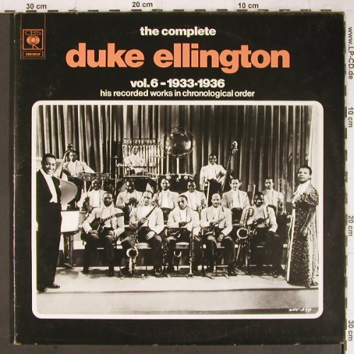 Ellington,Duke: The Complete Vol. 6, 1933-36, Foc, CBS (CBS 88137), F, 1975 Typ: 2LP Best.-Nr.: Y8868 Preis: 9,00 Euro