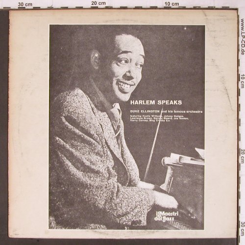 Ellington,Duke: Harlem Speaks, (1932-33)  m-/vg-, Family (SFR-DP 715), I Typ: LP Best.-Nr.: Y8869 Preis: 6,00 Euro