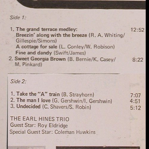 Hines,Earl & Roy Eldridge: Vol.1 & 2 (rec.1965), Mercury (134 591/606 MFY), NL, 1969 Typ: LP*2 Best.-Nr.: Y8873 Preis: 17,50 Euro