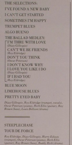 Gillespie,Dizzy & Roy Eldridge: Diz And Roy, Foc, m /vg+, Verve (2632 075), D, Ri, 1977 Typ: 2LP Best.-Nr.: Y8875 Preis: 17,50 Euro