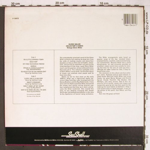 Miller,Glenn: Collector's Choice, CSP(P 13413), US,  - LP - Y8933 - 6,00 Euro
