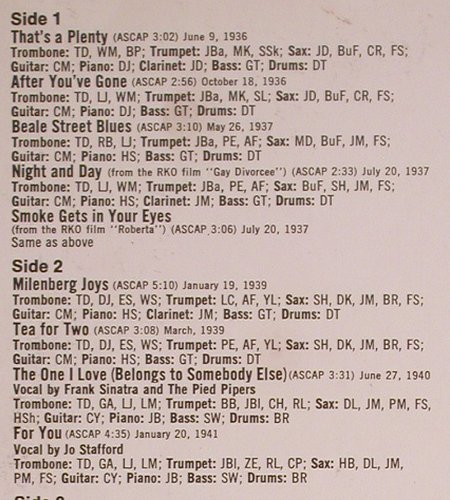 Dorsey,Tommy: This Is, Vol.2,Foc, RCA (26.28041 DP), D, 1972 Typ: 2LP Best.-Nr.: Y9041 Preis: 7,50 Euro