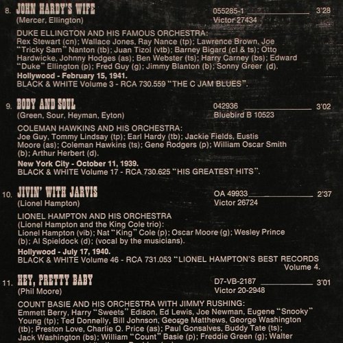 V.A.Jazz In Black and White Vol. 79: Armstrong... Stephane Grappelli,Foc, RCA(JPGH004), F, 1973 - LP - Y9045 - 6,00 Euro