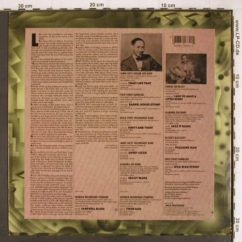 V.A.Jazzy Jugs and Washboard: Georgia W.Stompers- StateStreetRamb, MCA(MCA-1372), US, 1983 - LP - Y9057 - 7,50 Euro