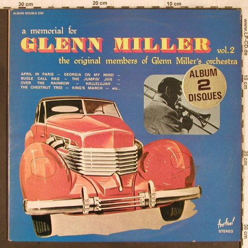 Miller,Glenn: A Memorial for, Vol.2, Foc, Festival(230), F,  - 2LP - Y9122 - 6,00 Euro