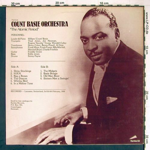 Basie,Count: The Great "The Atomic Period"(1959), Rarities (52), DK, Ri Typ: LP Best.-Nr.: Y9156 Preis: 9,00 Euro