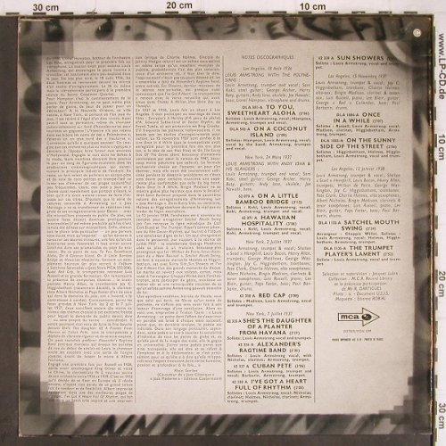 Armstrong,Louis: Satchmo Discoveries (7), 1936-38, MCA (MCA 510.084), F, m-/vg+ Typ: LP Best.-Nr.: Y9161 Preis: 7,50 Euro
