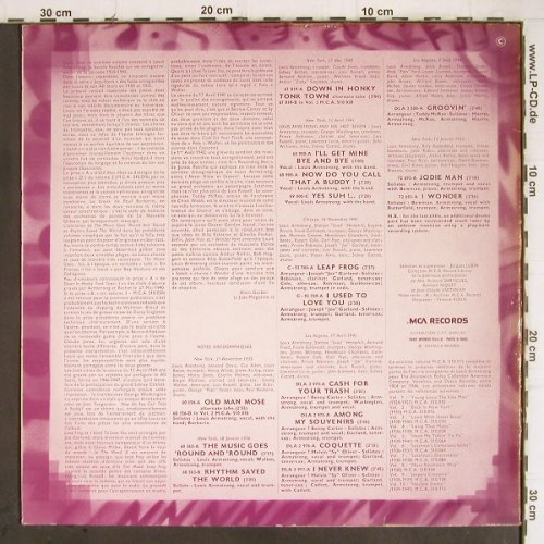 Armstrong,Louis: Satchmo for Ever!...(11) 1935-45, MCA (MCA 510.115), F, m-/vg+, 1974 Typ: LP Best.-Nr.: Y9188 Preis: 6,00 Euro