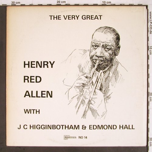Allen,Henry "Red": The Very Great, vg+/vg+, Rarities (14), UK, 1974 Typ: LP Best.-Nr.: Y9190 Preis: 5,00 Euro