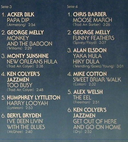 V.A.The Trad Saga: K.Colyer's,Acker Bilk,Alex Welsh ua, Aves(89.002-2), D, Foc, 1977 - 2LP - Y9193 - 7,50 Euro
