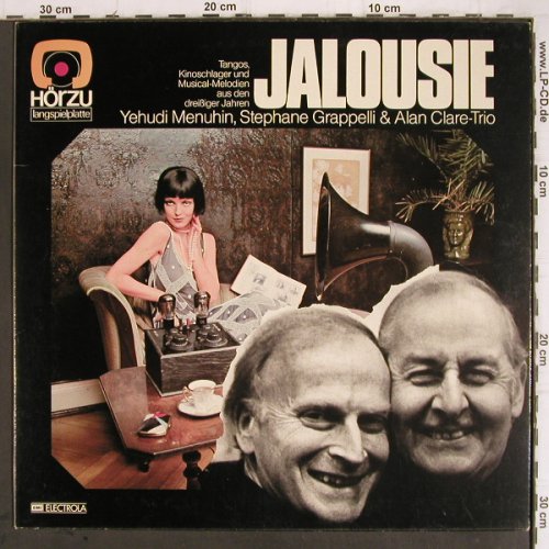 Menuhin/Grapelli & Alan Clare-Trio: Jalousie, HörZu/Electrola(SHZE 407), D, 1973 - LP - Y9326 - 7,50 Euro