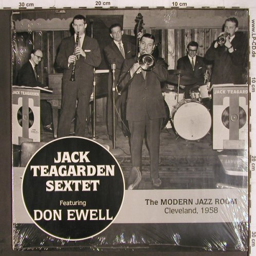 Teagarden,Jack with His Sextet: The Modern Jazz Room, Cleveland'58, Pumpkin Prod.(121), US, FS-New, 1988 - LP - Y9349 - 17,50 Euro