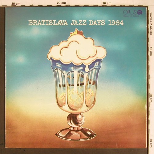 V.A.Bratislava Jazz Days'84: Ronald Shannon..Stanislav Sojka,Foc, Opus(9115 1652-53), CSSR, 1985 - 2LP - Y9465 - 12,50 Euro