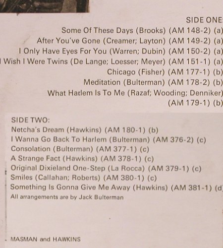 Hawkins,Coleman  w.the Ramblers: Hawk in Holland, Stoc, Ace of Clubs (ACL 1247), UK, Mono, 1968 Typ: LP Best.-Nr.: Y9538 Preis: 7,50 Euro