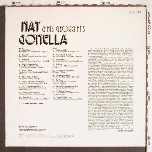 Gonella,Nat and his Georgians: Naturally Gonella,rec.1935, m-/vg+, Conifer Happy Days (CHD 129), UK, 1986 Typ: LP Best.-Nr.: Y9540 Preis: 7,50 Euro