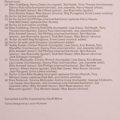 Ambrose and his Orchestra: Saturday Night,Foc, woc,stoc(33-39), Decca (DDV 5003/4), UK, 1977 Typ: 2LP Best.-Nr.: Y9541 Preis: 9,00 Euro