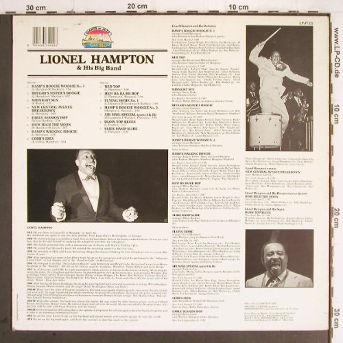 Hampton,Lionel & his Big Band: Masterpieces Of (1939-1949), Giants Of Jazz (LPJT 29), I, 1985 Typ: LP Best.-Nr.: Y9607 Preis: 7,50 Euro