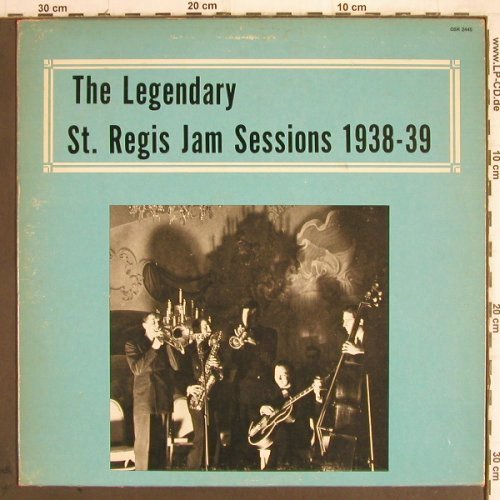 V.A.The Legendary St.Regis Jam Sess: 1938-39,Marty Marsala.. G.Wettling, Alamac Records(QSR 2445), US,vg+/vg+,  - LP - Y9706 - 12,50 Euro
