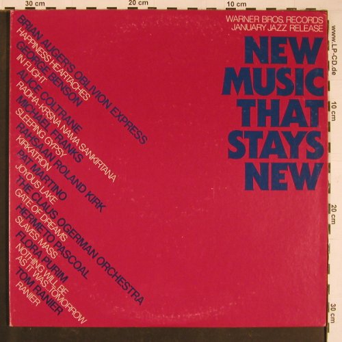 V.A.New Music That Stays New: George Benson...Alice Coltrane, Foc, WB(PRO 656), US, Promo, 1977 - 2LP - Y974 - 7,50 Euro