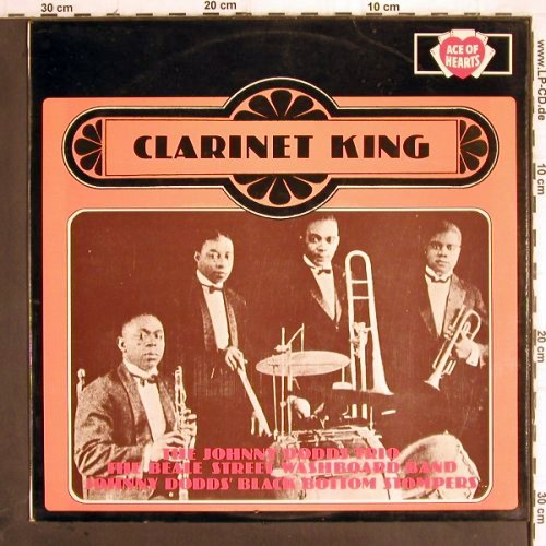 Dodds,Johnny: Clarinet King (1927/1929), Ace of Hearts (AH 169), UK, Mono Typ: LP Best.-Nr.: Y9875 Preis: 7,50 Euro