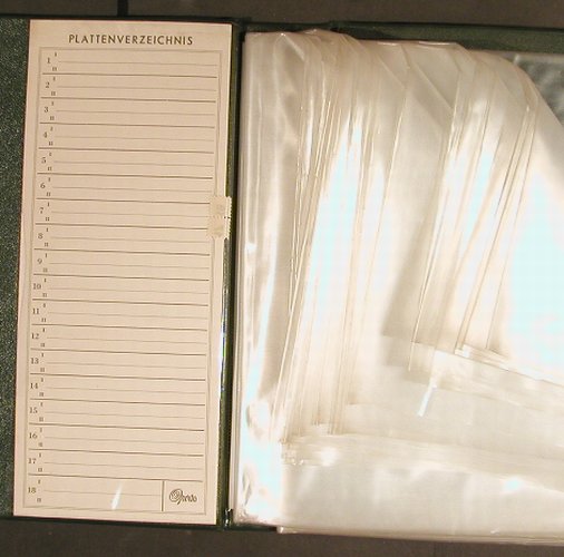 Album 10": Kunststoff Paris Muster, 18 Taschen, Opera(), No Key,  - Alb10" - Z101 - 5,00 Euro