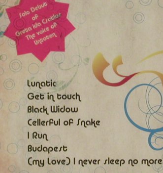 Ida,Greta: Lunatic, (Untoten) FS-New, BeautifulNoise, EU, 2009 Typ: CD Best.-Nr.: 80126 Preis: 11,50 Euro