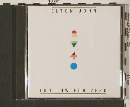 John,Elton: Too Low For Zero, Rocket (811 052-2), D, 1983 Typ: CD Best.-Nr.: 80210 Preis: 10,00 Euro