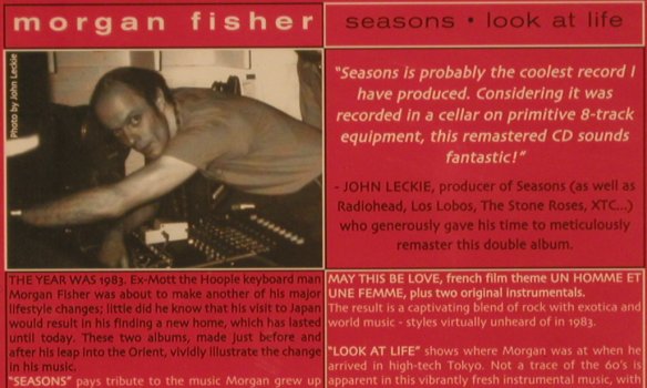 Fisher,Morgan: Seasons / Look at Life, FS-New, Voiceprint (VP 290cd), , 2004 Typ: CD Best.-Nr.: 80247 Preis: 10,00 Euro