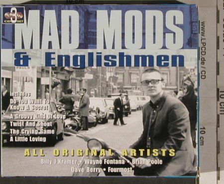 V.A.Mad Moods & Englishmen: Fourmost...Wayne Fonda, Box,33Tr., Point(PNT8398), D, 1999 - 3CD - 80264 - 7,50 Euro