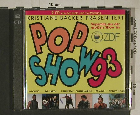 V.A.Pop Show 93: Kristiane Backer,Take That..B.Tyler, Ariola/BMG(74321 17064 2), D, 1993 - 2CD - 80426 - 5,00 Euro