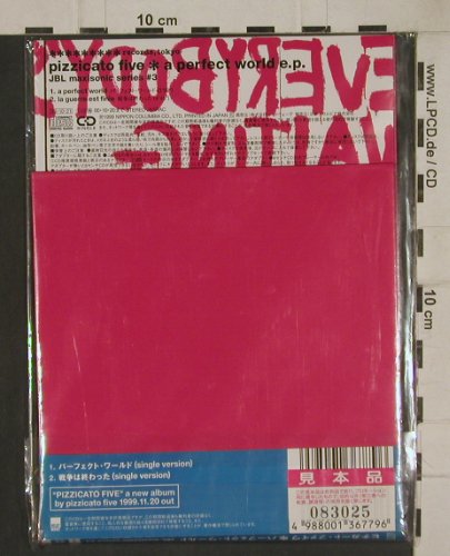 Pizzicato Five: a perect world e.p., FS-New, Matador(), Japan, 2002 - CD5inch - 80473 - 7,50 Euro