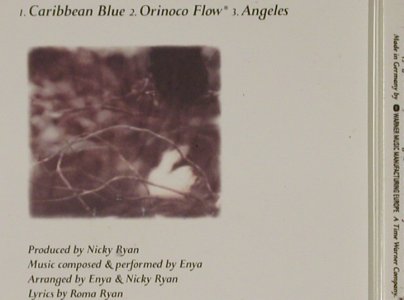 Enya: Caribbean Blue+2, WEA(YZ604CD), D, 1991 - CD5inch - 80535 - 4,00 Euro