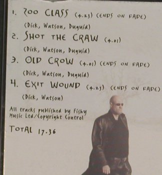 Fish: Field of Crows, Radio Edits,Promo, Chocolate Frog (CFVP 018), EU,4Tr, 2004 Typ: CD5" Best.-Nr.: 80561 Preis: 5,00 Euro